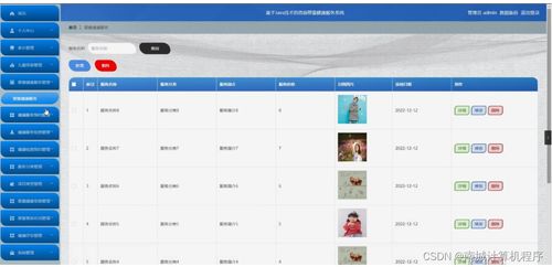 基于Java技术的恩施婴童健康服务系统设计与实现