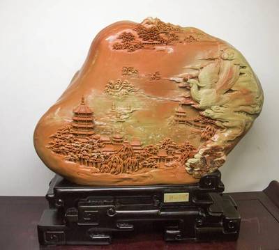 雕琢与编码 山水石雕大师卓乃枢与计算机系统服务的跨界对话